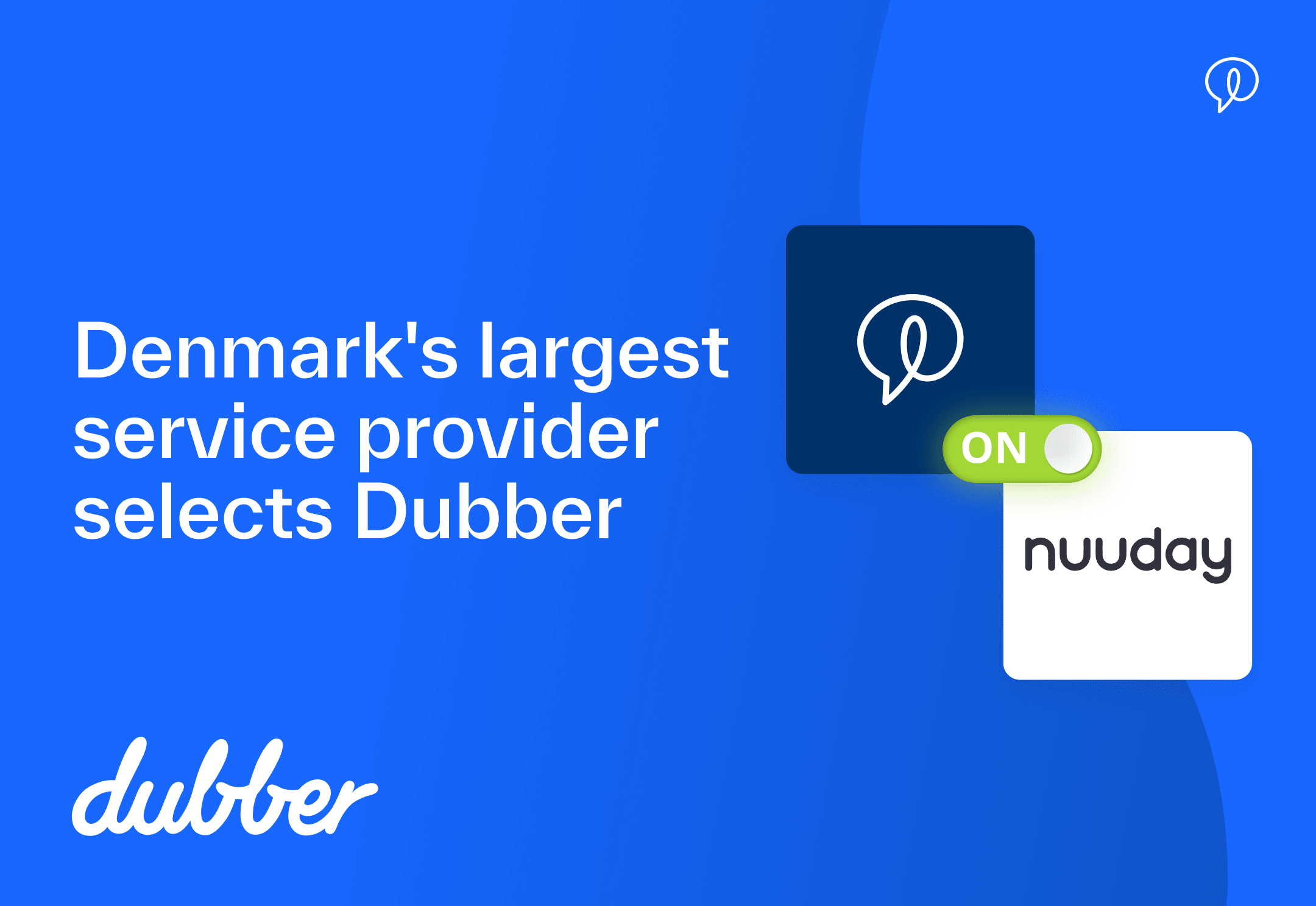 Nuuday selects Dubber for Call Recording and Voice AI
