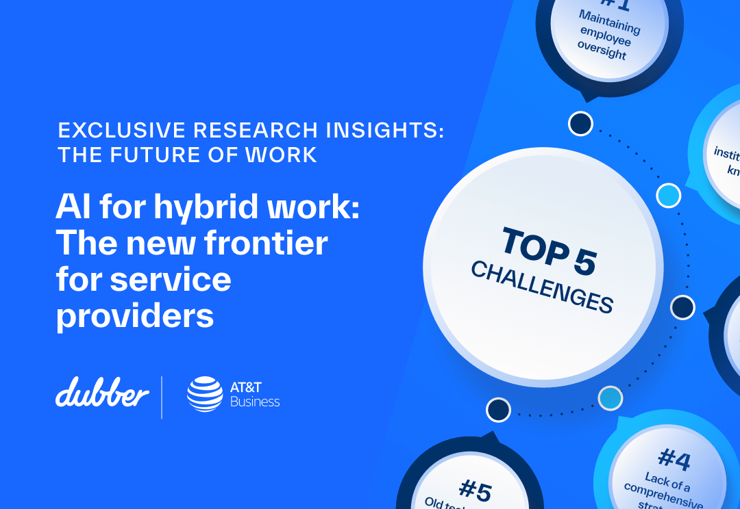 AI for Hybrid Work: The New Frontier for Service Providers