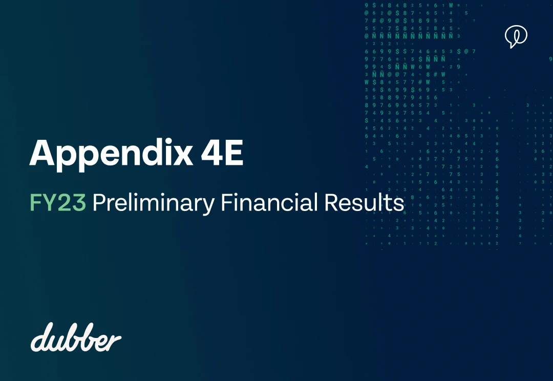 Preliminary Final Report – Appendix 4E – 30 June 2023