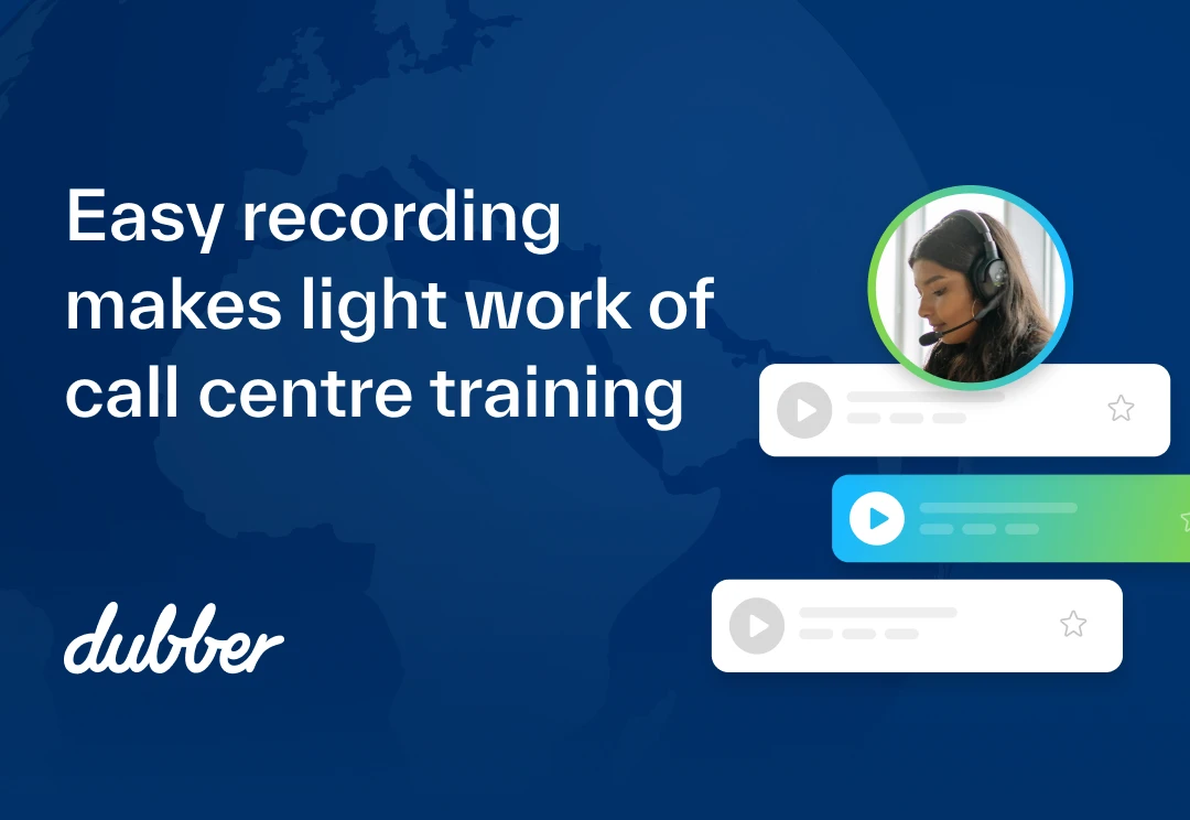Easy recording makes light work of call centre training