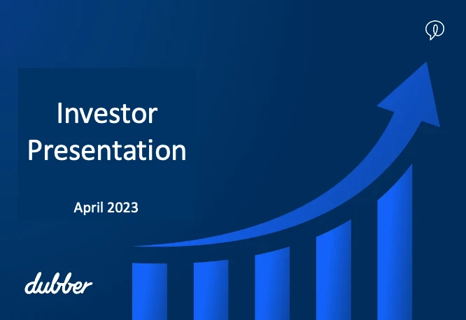 April 2023 Investor Presentation