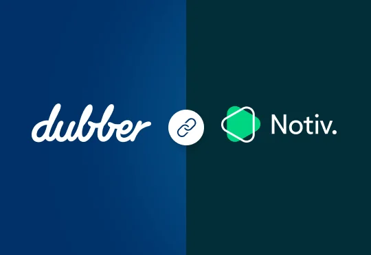 Dubber acquires world class AI technology company Notiv