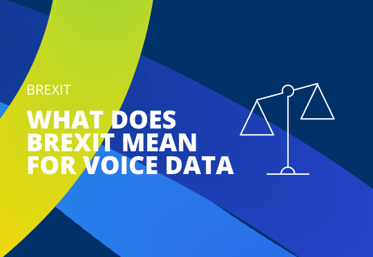 What does Brexit mean for Voice Data?