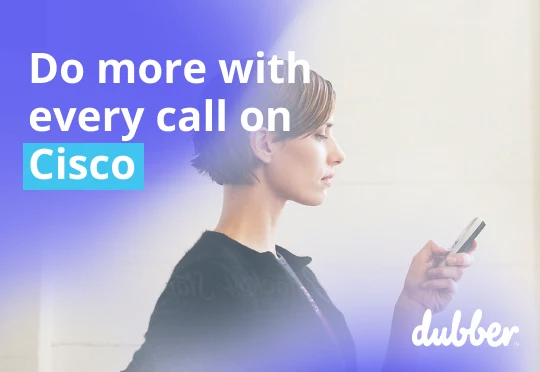 Do more with every call on Cisco