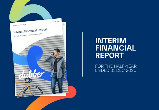 Interim Financial Report for the half-year ended 31 Dec 2020