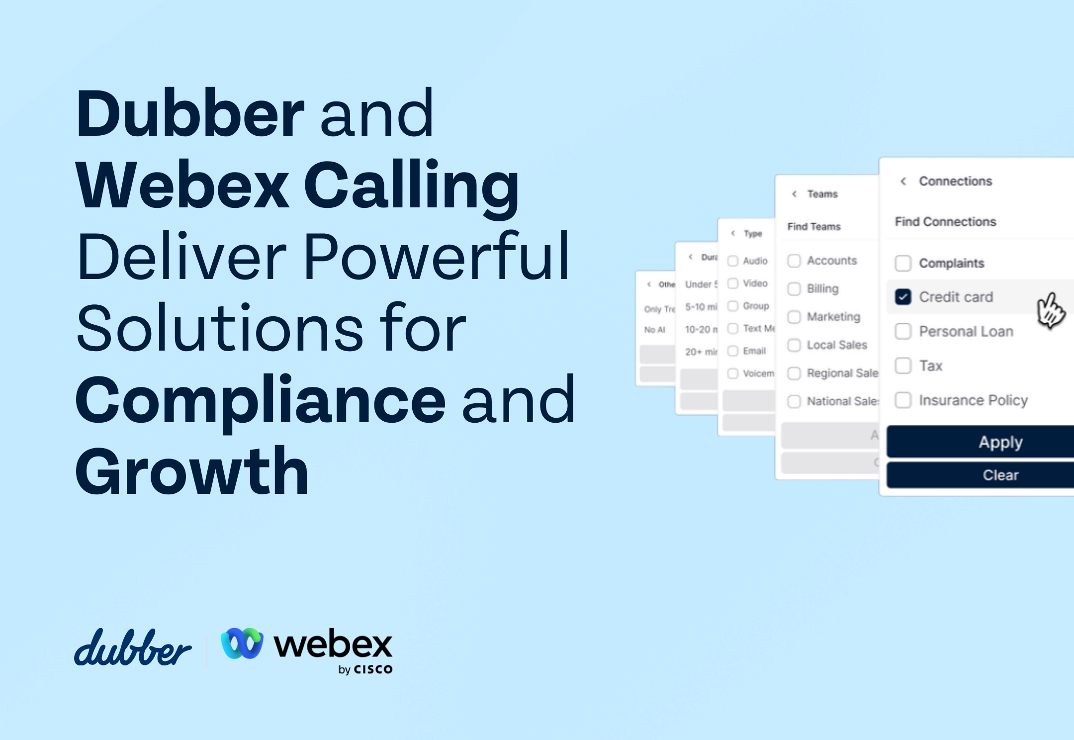 Dubber and Webex Calling are Delivering Powerful Solutions for Compliance and Growth