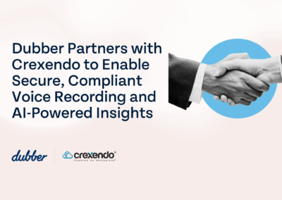 Crexendo and Dubber Partner to Enable Secure, Compliant Voice Recording and AI-Powered Business Insights